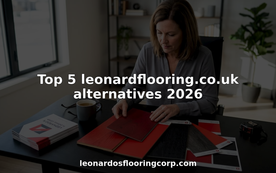 Person comparing home flooring samples at desk
